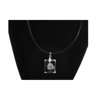 Rhodesian Ridgeback, African Lionhound, African Lion Dog - Crystal dog pendant, photo necklace, unique jewellery by Art-Dog