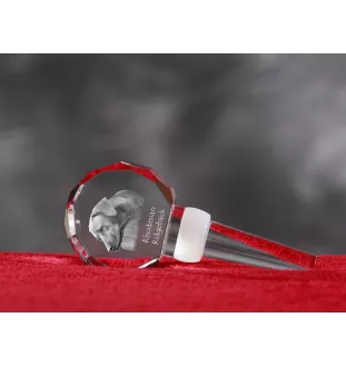 Rhodesian Ridgeback - Kristallflaschenverschluss, einzigartiger Weinverschluss mit Foto, personalisiertes Geschenk für Sommelier der Marke Art-Dog