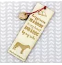 Chien de Rhodésie à crête dorsale, Rhodesian ridgeback - marque-page pour livre avec chien, marque-page personnalisé, accessoire canin pour les lecteurs de la marque Art-Dog