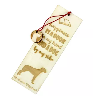Rhodesian Ridgeback I - Lesezeichen mit Hund, personalisiertes Lesezeichen, Hundeaccessoire für Leser der Marke Art-Dog