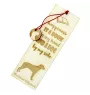 Rhodesian Ridgeback I - Lesezeichen mit Hund, personalisiertes Lesezeichen, Hundeaccessoire für Leser der Marke Art-Dog