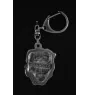 Rottweiler, Rott, Rottie I - Silver-plated key ring with dog, handbag decoration, backpack pendant by Art-Dog brand