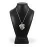 Chien de Rhodésie à crête dorsale, Rhodesian ridgeback - un collier avec un chien, un pendentif de chien sur une chaîne en argent, un bijou unique de la marque Art-Dog