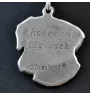 Rhodesian Ridgeback, African Lionhound, African Lion Dog - necklace with a dog, dog pendant on a silver chain, unique jewelry from the Art-Dog brand