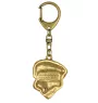 Rhodesian Ridgeback, African Lionhound, African Lion Dog - keychain and necklace with a dog in a box, high-quality gold-plated product, Art-Dog brand