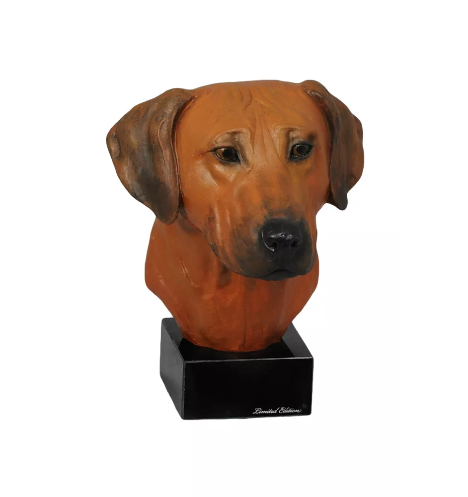 Rhodesian Ridgeback - bemalte Figur, Statue, Skulptur, vom Künstler hergestellt, Marke Art-Dog