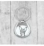 Petit chien russe, Toy Terrier Russe, Toychik, Toy-tchik - porte-clés avec chien, porte-clés imprimé, breloque personnalisée de la marque Art-Dog