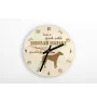 Rhodesian Ridgeback, African Lionhound, African Lion Dog - clock with a dog, wooden clock, wall clock for dog lovers, clock for desk and shelf, Art-Dog