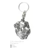 Rottweiler, Bouvier allemand I - Pendentif chien argenté, décoration de sac à main, pendentif sac à dos par la marque Art-Dog