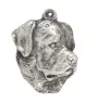 Rottweiler, Bouvier allemand I - Pendentif chien argenté, décoration de sac à main, pendentif sac à dos par la marque Art-Dog