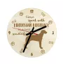 Rhodesian Ridgeback, African Lionhound, African Lion Dog I - clock with a dog, wooden clock, wall clock for dog lovers, clock for desk and shelf, Art-Dog