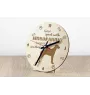 Rhodesian Ridgeback, African Lionhound, African Lion Dog I - clock with a dog, wooden clock, wall clock for dog lovers, clock for desk and shelf, Art-Dog