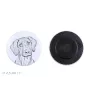 Rhodesian Ridgeback, African Lionhound, African Lion Dog - magnet with a dog's pupil, exceptionally light, strong magnet, handmade product by the Art-Dog brand