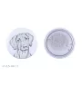 Rhodesian Ridgeback przypinka z psem mała Art-Dog