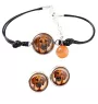 Rhodesian Ridgeback, African Lionhound, African Lion Dog - a set of jewelry with your photo, a woman's ornament, handmade item, a product made with passion for creating the Art-Dog brand.