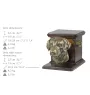 Rhodesian Ridgeback, African Lionhound, African Lion Dog - urn for dog ashes with a statuette, elegant urn for a dog, unique urn with a bust of a dog by Art-Dog brand