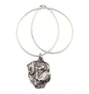 Rottweiler I naszyjnik na lince Art-Dog