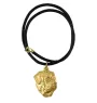 Rottweiler, Rott, Rottie I - Dog necklace, gold-plated pendant for dog fan, unique jewellery by Art-Dog brand