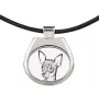 Petit chien russe, Toy Terrier Russe, Toychik, Toy-tchik - collier avec chien, pendentif personnalisé avec photo, collier unique pour femmes et hommes de la marque Art-Dog