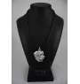 Rottweiler, Rott, Rottie I - Dog necklace in gift box, silver-plated locket for dog fan, striking pendant by Art-Dog brand