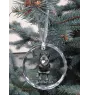 Rottweiler, Bouvier allemand - boule de Noël en cristal avec une photo, photo de chien dans le cristal, décoration personnalisée pour sapin de Noël de la marque Art-Dog