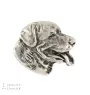 Rottweiler II  - Versilberte Hundebrosche, elegante Anstecknadel, Jackenreversschmuck der Marke Art-Dog