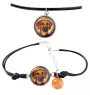 Rhodesian Ridgeback - Schmuckset mit Ihrem Foto, handgefertigtes Set, Armband und Halskette von Art.-Dog.