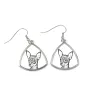 Petit chien russe, Toy Terrier Russe, Toychik, Toy-tchik - boucles d'oreilles avec chien, boucles d'oreilles pendantes avec photo, bijoux personnalisés avec impression de la marque Art-Dog