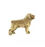 Rottweiler - Hundebrosche in dekorativer Box, elegante vergoldete Anstecknadel, Jackenbrosche der Marke Art-Dog