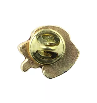 Rottweiler II - Hundebrosche in dekorativer Box, elegante vergoldete Anstecknadel, Jackenbrosche der Marke Art-Dog