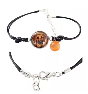 Rhodesian Ridgeback, African Lionhound, African Lion Dog - bracelet in a box with your photo, feminine jewelry, perfect gift from Art-Dog brand