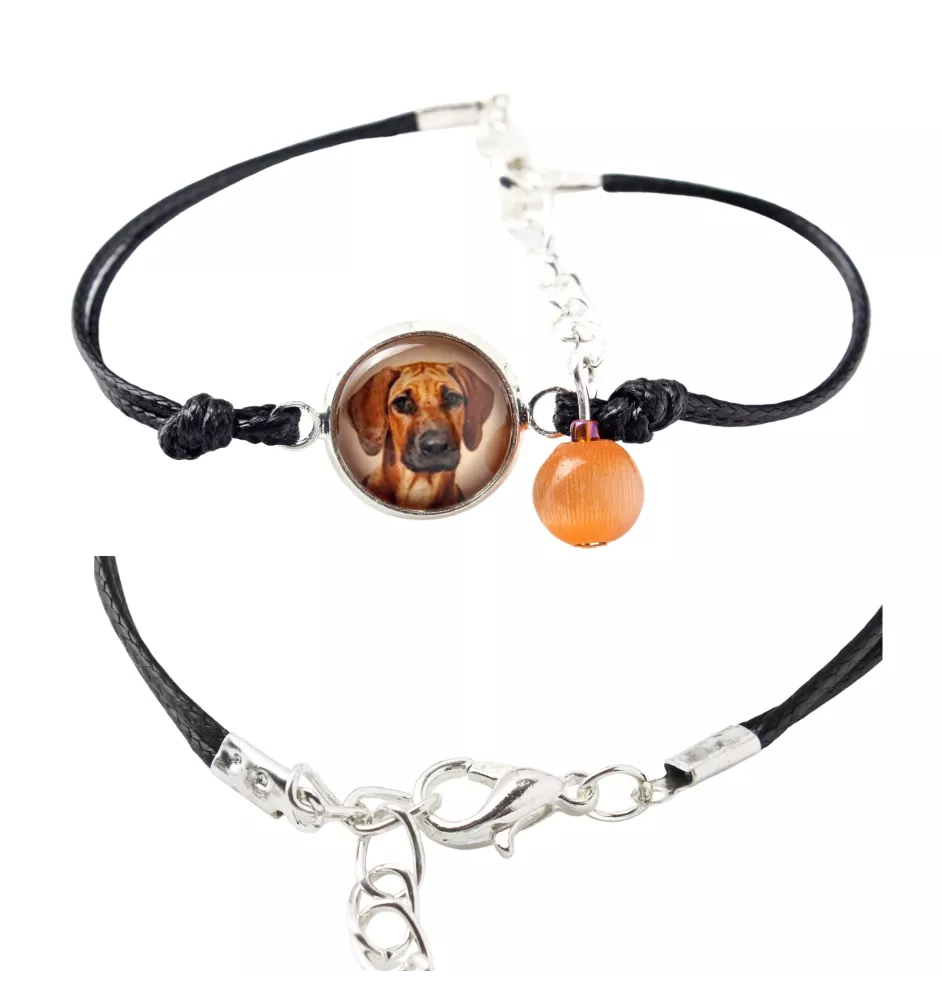 Rhodesian Ridgeback, African Lionhound, African Lion Dog - bracelet in a box with your photo, feminine jewelry, perfect gift from Art-Dog brand