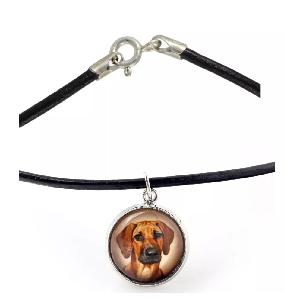 Rhodesian Ridgeback, African Lionhound, African Lion Dog - necklace in a box, elegant decoration, pendant from the Art-Dog brand