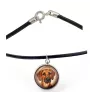 Rhodesian Ridgeback, African Lionhound, African Lion Dog - necklace in a box, elegant decoration, pendant from the Art-Dog brand