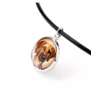 Chien de Rhodésie à crête dorsale, Rhodesian ridgeback - collier dans une boîte, élégant bijou, pendentif de la marque Art-Dog