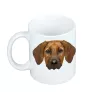 Rhodesian Ridgeback, African Lionhound, African Lion Dog - cup with a geometric dog image and the inscription Art-Dog