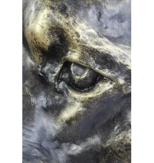 Rottweiler, Bouvier allemand - buste de chien, grande tête de chien pour le jardin, décoration de salon unique par la marque Art-Dog