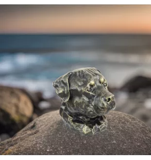 Rottweiler - Hundebüste, großer Hundekopf für den Garten, einzigartige Wohnzimmerdekoration der Marke Art-Dog