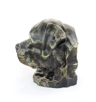 Rottweiler - Urne für Hundeasche, Hundebüste, großer Hundekopf für den Garten von Art-Dog