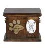 Rosyjski toy urna z płytką ceramiczną Art-Dog