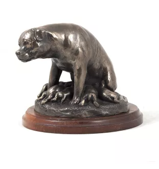 Rottweiler II - Hundestatue, Figur für Büro, Trophäe für Hundeausstellung von Art-Dog brand