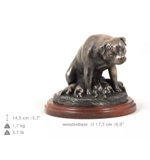 Rottweiler II - Hundestatue, Figur für Büro, Trophäe für Hundeausstellung von Art-Dog brand