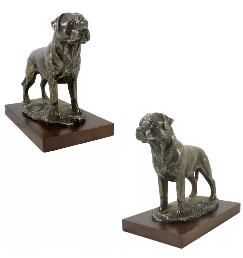 Rottweiler, Rott, Rottie III - dog statue, figurine for office, trophy for dog show by Art-Dog brand