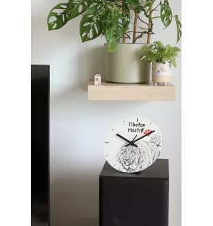 Petit chien russe, Toy Terrier Russe, Toychik, Toy-tchik - horloge murale avec chien, horloge de table avec impression, décoration personnalisée de la maison de la marque Art-Dog