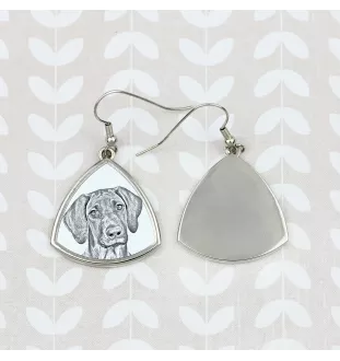 Rhodesian Ridgeback - Hund Ohrringe, hängende Ohrringe mit Bild, personalisierter Schmuck mit dem Aufdruck der Marke Art-Dog