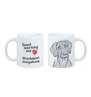 Rhodesian Ridgeback - Tasse mit Hund, Tasse mit Bild, personalisiertes Geschenk der Marke Art-Dog