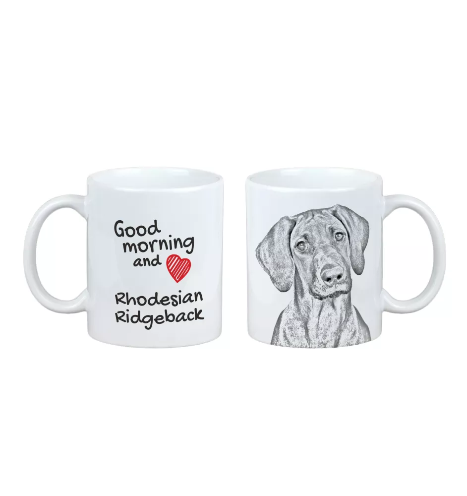 Rhodesian Ridgeback - Tasse mit Hund, Tasse mit Bild, personalisiertes Geschenk der Marke Art-Dog