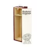 Chien de Rhodésie à crête dorsale, Rhodesian ridgeback - boîte à vin avec chien, boîte à alcool avec graphisme, boîte cadeau personnalisée de la marque Art-Dog