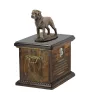 Rottweiler - Eine Urne für die Asche eines Hundes, eine Urne mit einer Statue, eine personalisierte Hundeurne von der Marke Art-Dog.
