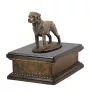 Rottweiler - Hund Ascheurne, klassische Urne mit Statue, elegante Urne mit Hund von der Marke Art-Dog